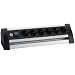 Brennenstuhl Office Line ALU Line Steckdosenleiste (6-fach, 3,0 m) schwarz
