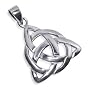 Trinity Celtic Knot Sterling Silver 25 MM X 25 MM Pendant Charm