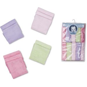 Gerber 10 Pack Washcloth Pink