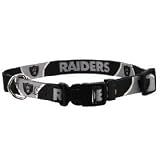 Oakland Raiders Official NFL Dog Collar Size Small