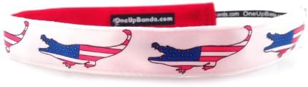 One Up Bands Women's Patriotic Gator Starless One Size Fits Most