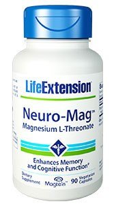 Life Extension Neuro-mag Magnesium L-threonate 90 X 3