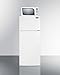 Summit Refrigerator/Microwave Stacked Combo with Single Plug Model MRF1118W