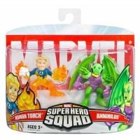 Buy Marvel Super Hero Squad Human Torch & Annhilus