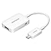 Samsung ET-H10FAUWESTA Micro USB to HDMI 1080P HDTV Adapter Cable for Samsung Galaxy S3/S4 and Note 2 - Retail Packaging - White (Discontinued by Manufacturer)