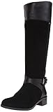 Vince Camuto Women's Jaran Riding Boot, Black Verona/Silky, 9 M US