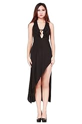 Sexy High-Neck Cocktail One Shoulder Club Dress 