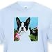boston terrier - Emma Boston Terrier - Toddler Light-Blue-T-Shirt (3T)