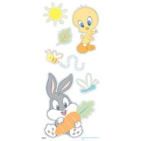 Baby Looney Tunes - Peel & Stick - 6 Wall Stickers