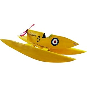 Vitesse #3 Speedboat Model, Yellow thumbnail