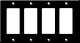 Leviton 004-80412-00E Quadruple Gang Wall Plate