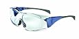 Uvex S3150X Ambient OTG Safety Eyewear, Large Blue Frame, Clear UV Extreme Anti-Fog Lens