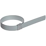 BAND-IT CP0999 5/8" Wide x 0.025" Thick 2-1/4" Diameter, Galvanized Carbon Steel Center Punch Clamp (100 Per Box)