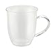 BonJour Espresso Cups, 6-Ounce, Glass