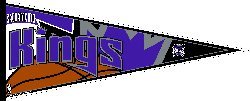 Sacramento Kings 12" X 30" Pennant