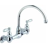 Peerless 2-Handle Wall Mount Kitchen Faucet