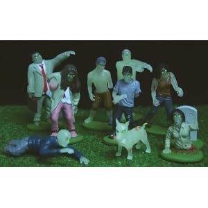 Flesh Eating Zombies Figure Set by 