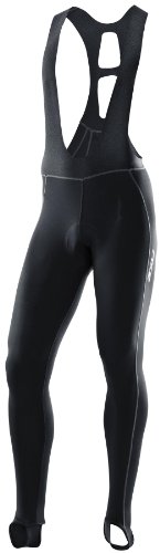 2XU Men's Thermal Cycle Bib Tight,Black/Black,X-Large