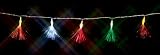 Christmas Tree Garland with LED Fiber Optic Lights, Extension