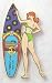 Surfer Girl 2004 Le Atlantic City Hard Rock Cafe PIN