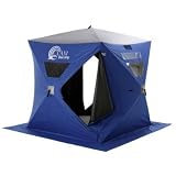 Clam® Base Camp 6x6' Hub Pop - Up Icefishing Shelter