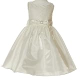 Toddler Girls Flower Girl Dress LITO IVORY Wedding Formal Special Occasion 2T-12