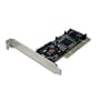Syba SD-SATA-4P Serial ATA150 4x Ports RAID Controller Card with SIL3114 Chipset - Retail