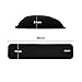 eBoot Full Size Keyboard Wrist Rest Pad Ergonomic Wrist Support Cushion with Memory Foam for Computer and Laptop
