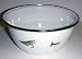 Golden Rabbit Enamelware Fishing Fly Salad Bowl