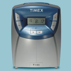 Time Clock Ribbon, for Model T100 All Digital Time Clock, Black/Red ACPT112