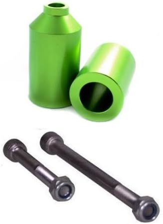 ENVY ALUMINUM PEGS FOR SCOOTERS WITH FREE AXLE GREEN