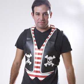 Plastic Pirate Vest  