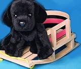 Angus Black Lab Pup Stuffed Animal Plush Dog 13
