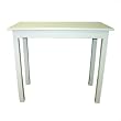 Carolina Cottage 3641-AW Pub Bar Table, Antique White
