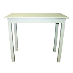 Carolina Cottage 3641-AW Pub Bar Table, Antique White