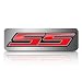 Camaro SS Red Emblem Engine Cover Insert