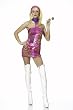 Sexy Vintage Go-Go Hippy Retro Groovy Halloween Costume