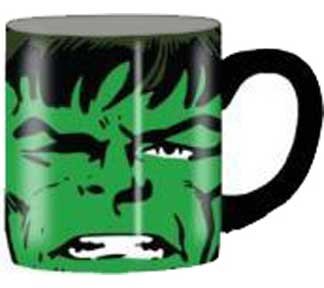 Silver Buffalo Marvel Comics The Hulk Close Up Ceramic Mug, 14 Ounces, Multicolored (MC7132)