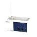 Thermo Scientific ELED 2823 Precision Model 180 General-Purpose Water Bath with Analog Control and Thermometer Display, 1.5L Capacity, 120V/60Hz, 95 Degree C