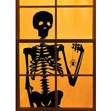 Martha Stewart Crafts Window/Door Cling Silhouette Skeleton