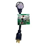 Buy Prime RVADT1430 RV Generator Adapter, 30 Amp Twist-to-Lock Plug and 30 Amp... by Prime