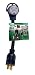 Prime RVADT1430 RV Generator Adapter, 30 Amp Twist-to-Lock Plug and 30 Amp Connector with Indicator Light and Handle