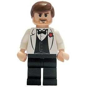 Indiana Jones (White Tuxedo) - LEGO Indiana Jones 2 Inch Minifigure