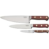LamsonSharp 3-pc. Chef's Knife Set - Rosewood Handle