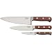 LamsonSharp 3 pc Chef s Knife Set Rosewood Handle