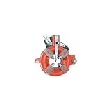 アサダ ダイヘッド 水道・ガス管用ビーバー 自動 PT1/2-1" BE380 （取寄品）