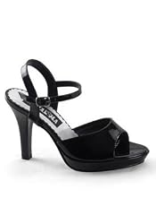 4 Inch Heel Sandal Women'S Size Shoe With Ankle Strap