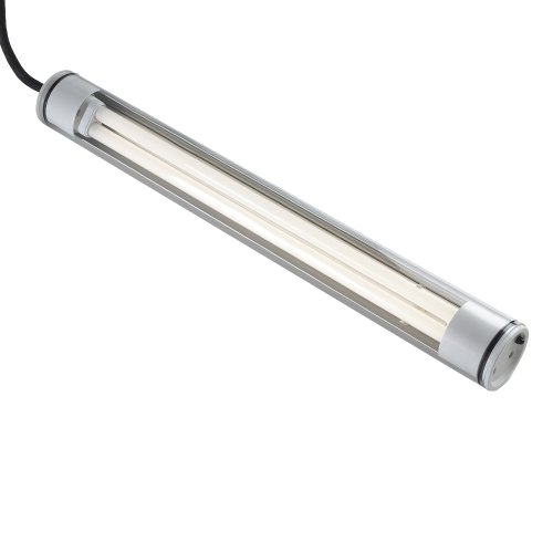 Electrix 7744 Machine Light, Fluorescent, Acrylic Tube, Remote Ballast, Steel Mounting Brackets, 24
