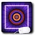 mimulux Psychedellic Art - MANDALA 12 blue red gold glowing energy power meditation india orient peace harmony chakra NewAge - Mouse Pads