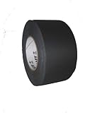 Pro Gaff / Gaffers Tape .5, 1, 2, 3, & 4 Inch Widths X Variable Lengths, 3 Inch, Black